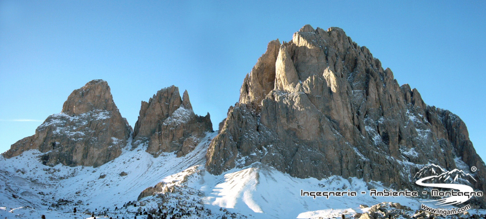 Gruppo Sassolungo 3180m